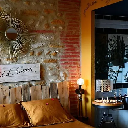 Apartment Romantique Avec Jacuzzi Et Terrasse Perpignan