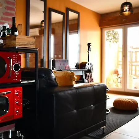 Apartment Romantique Avec Jacuzzi Et Terrasse *